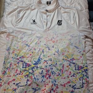 Men's Multicolor Polo Shirt Hackers Invitational